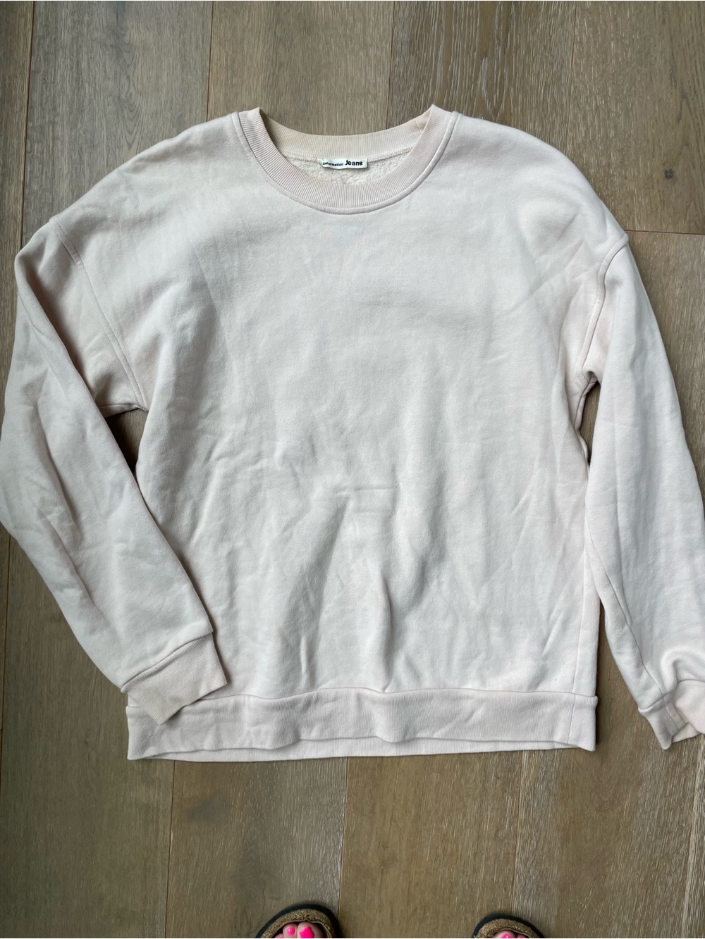 Reformation Crewneck Sweatshirt oversized xsmall